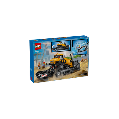 LEGO CITY BIG VEHICLES 60466 BULLDOZER GIALLO 8+