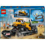 LEGO CITY BIG VEHICLES 60466 BULLDOZER GIALLO 8+