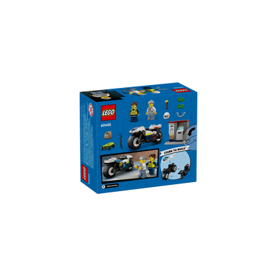 LEGO CITY POLICE 60455 INSEGUIMENTO DELLA MOTO DELLA POLIZIA 4+