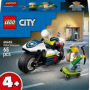 LEGO CITY POLICE 60455 INSEGUIMENTO DELLA MOTO DELLA POLIZIA 4+