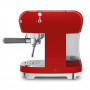 SMEG ECF02RDEU RED Macchina da Caffè Espresso Manuale