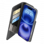 CELLULAR BOOKAG2IPH16K CUSTODIA BOOK AGENDA 2 IPHONE 16 NERO
