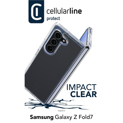 CELLULAR IMPACTCGALZFOLD7T CUSTODIA IMPACT CLEAR GAL Z FOLD7 TRASP