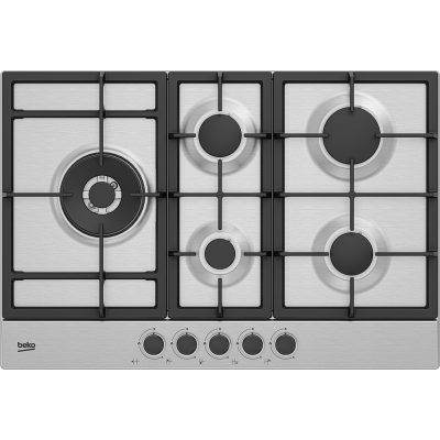 BEKO HIAL75225S PIANO COTT 75CM 4F 1TC LATERALE GHISA INOX