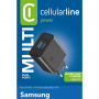 CELLULAR ACHSMUSB2PD45WK CARICABAT. RETE DUAL SAM USB-C 45W NERO