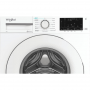 WHIRLPOOL WAM762WIT LAVATRICE SNELLA 46CM 7KG 1200G A INV VAP WIFI OB