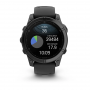 GARMIN FENIX-E SILVER SPORT WATCH 47MM OLED MULTI SPORT BATTERIA 16GG 010-03025-01