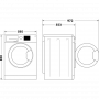 INDESIT MTWC71296W LAVATRICE CF 7KG 1200G A INV