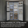 HAIER HSPR79F18E FRIGO SBS 573LT H177 L90 NF E BLACK 3PORTE DISPEN
