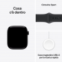 APPLE MEQU4QL/A APPLE WATCH SERIES 11 GPS 42MM JET BLACK ALUMINIU