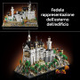 LEGO ARCHITECTURE 21063 CASTELLO DI NEUSCHWANSTEIN 18+