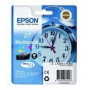 EPSON C13T2715 PACK 3 CARTUCCE C M Y N.27XL  SVEGLIA 