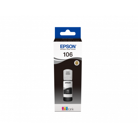 EPSON C13T00R140 FLACONE 106 ECOTANK PHOTO BLACK 70ML