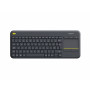 LOGITECH 920-007135 KEYBOARD K400 PLUS WIRELESS TOUCH KEYBOARD NERA