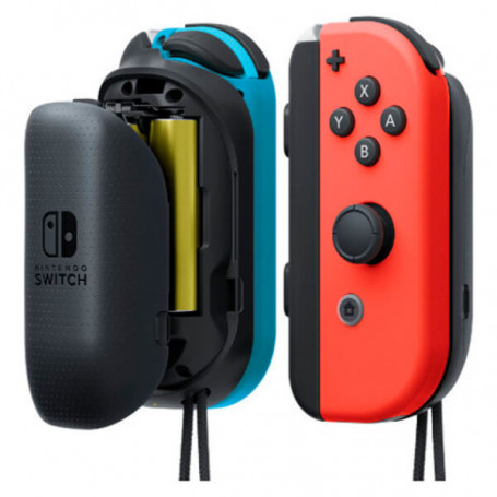 NINTENDO SET DI DUE CARICATORI A BATTERIE AA PER JOY-CON SWITCH