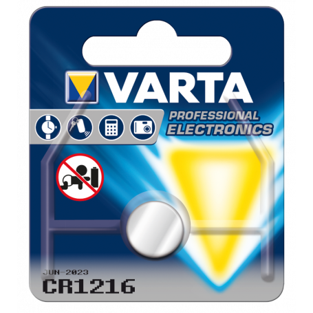 VARTA CR 1216  Litio  6216101401