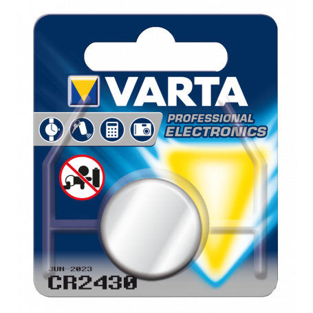 VARTA CR 2430  Litio  6430101401