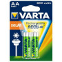 VARTA AA  stilo  x 2  800 mAh   SOLAR  LONGLIFE ACCU 56736101402