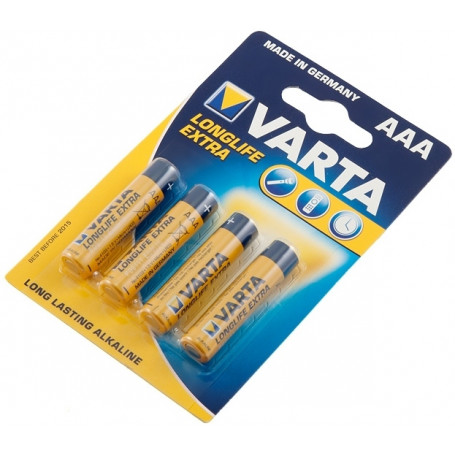 VARTA AAA  ministilo  - Longlife Extra x4 4103101414