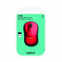 LOGITECH 910-002237 WIRELESS MOUSE M185 RED