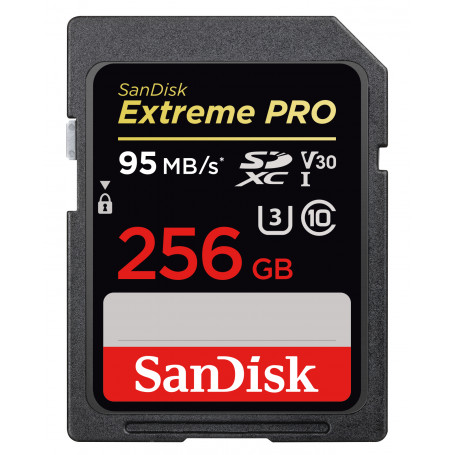 SANDISK SDXC 256GB EXTREME PRO UHS-1 SCHEDA MEMORIA