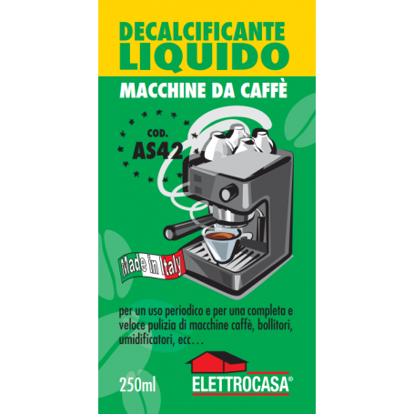 ELETTROCASA AS42 DECALCIFICANTE LIQUIDO CAFFE