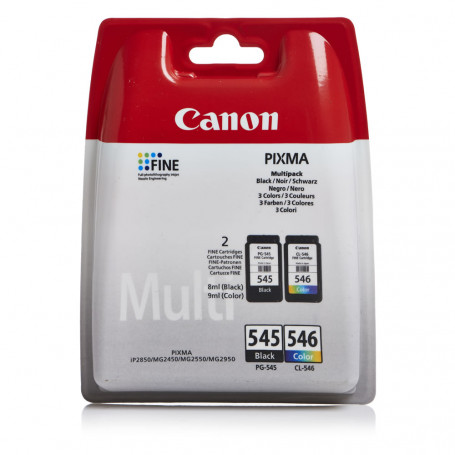 CANON PG-545   CL-546 CARTUCCE NERO   COLORE