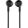 JBL T205 BLK AURIC. TIPO APPLE COM./MIC CAVO PIATTO