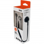 JBL T205 BLK AURIC. TIPO APPLE COM./MIC CAVO PIATTO