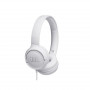 JBL T500 WHT CUFFIA SUPRA AURALE COM. / MIC.