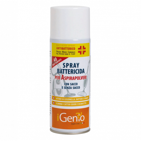 I-GENIO 919 SPRAY BATTERICIDA PER ASPIRAPOLVERE