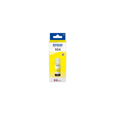 EPSON C13T00P440  FLACONE GIALLO 104 DA 65ML PER ECOTANK ET-2710/2720/4700