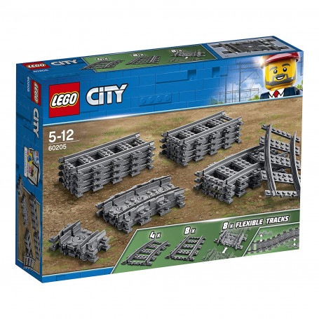 LEGO 60205 CITY TRAINS BINARI ETA' 5 - 12