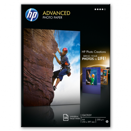 HP Q5456A CARTA FOT. LUCIDA A4 25FG