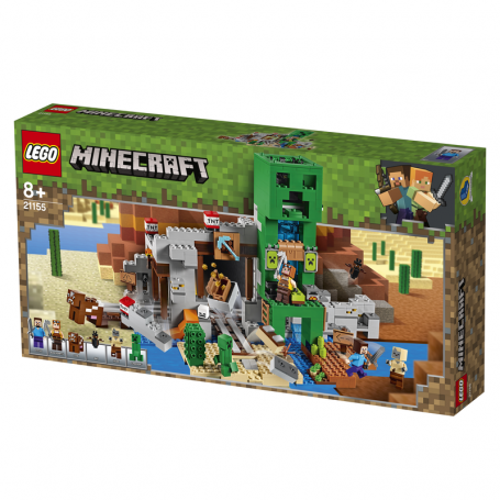21155 Minecraft Game Miniera del Creeper Giocattolo Multicolore LEGO