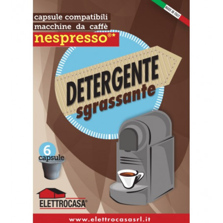 ELETTROCASA AS47 DETERGENTE SGRASSANTE PER NESPRESSO