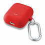 CELLULAR BOUNCEAIRPODSR CUSTODIA BOUNCE AIRPODS 1   2 ROSSO