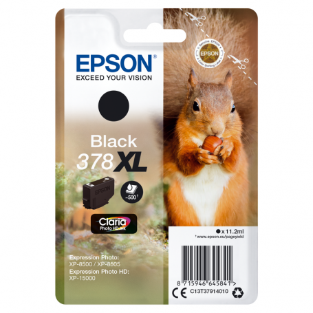 EPSON SINGLEPACK BLACK-NERO CARTUCCIA  378XL C13T37914010