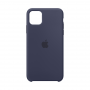 APPLE SILICON CASE MIDNIGHT BLUE PER IPHONE 11 PRO MAX MWYW2ZMA