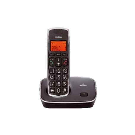 BRONDI BRAVO GOLD2 NERO TELEFONO CORDLESS