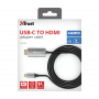 TRUST 23332 CALYX CAVO USB-C   HDMI -M 4K , 1,8MT, CONNETT. GOLD, 