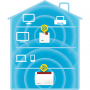 AVM 20002885 FRITZ WLAN REPEATER 600 WI-FI RANGE EXTENDER N600 SU PRESA CORRENTE