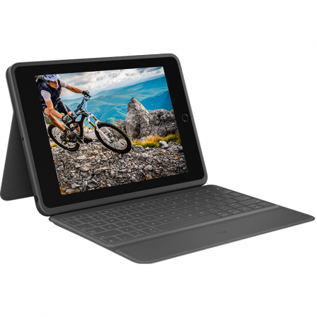 LOGITECH 920-009316 RUGGED FOLIO Custodia   tastiera BT Italiana per iPad 10.2 7  G. 2019 