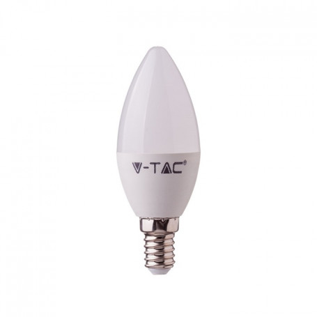 V-TAC 2754 SMART Lampadina LED E14 4,5W a Candela Comp Alexa e Google RGB e  3 in 1 Dimmerabile