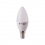 V-TAC 2754 SMART Lampadina LED E14 4,5W a Candela Comp Alexa e Google RGB e 3 in 1 Dimmerabile