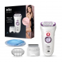 BRAUN 9710SILKEP EPIL RICARIC WETDRY TEST RASOIO 40 PINZETTE LUCE2