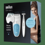 BRAUN 5810 RICARIC WET DRY TESTINA RASOIO 24 PINZETTE LUCE2V