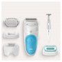 BRAUN 5810 RICARIC WET DRY TESTINA RASOIO 24 PINZETTE LUCE2V