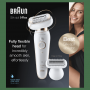 BRAUN 9002 SILKEPIL EPILATORE RICABILE WETDRY TEST  FLEX3D TESTINA RASOIO 40PIN