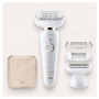 BRAUN 9002 SILKEPIL EPILATORE RICABILE WETDRY TEST  FLEX3D TESTINA RASOIO 40PIN